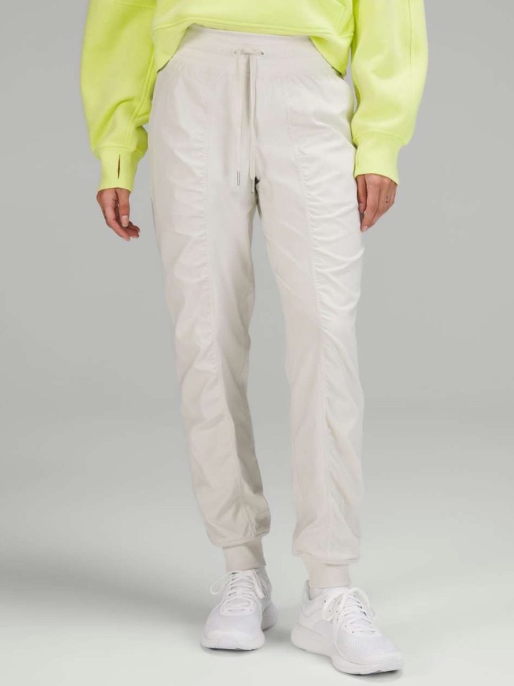 lululemon athletica Light Beige dance studio pants